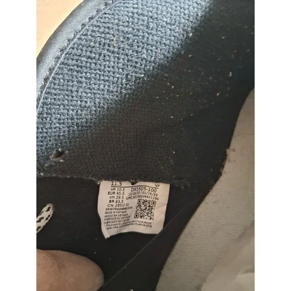 Nike Air Zoom Flight 95 Basketball Mens size 11.5 Pale Ivory Streetwear Sneaker - Picture 12 of 12